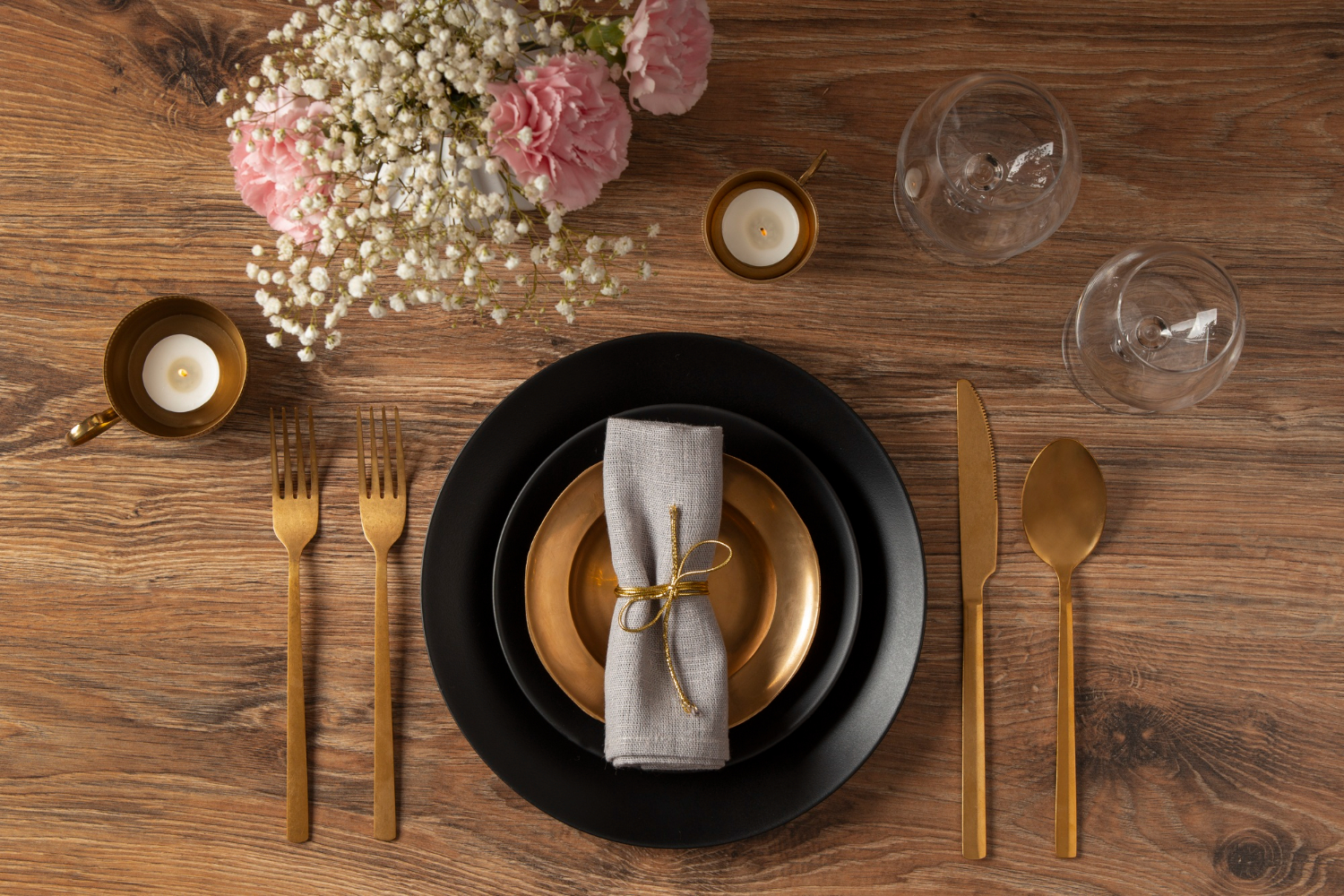 Mesa posta: Como economizar sem perder a elegância