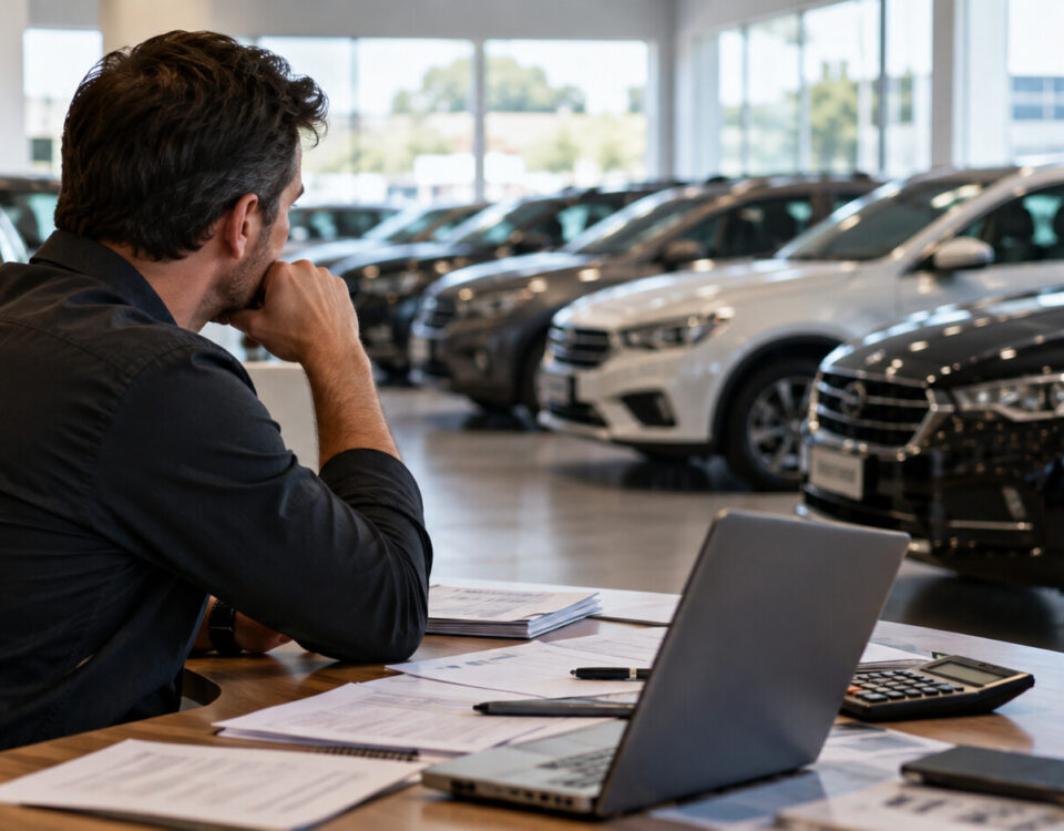 Carro parado no estoque custa quanto para uma revenda?