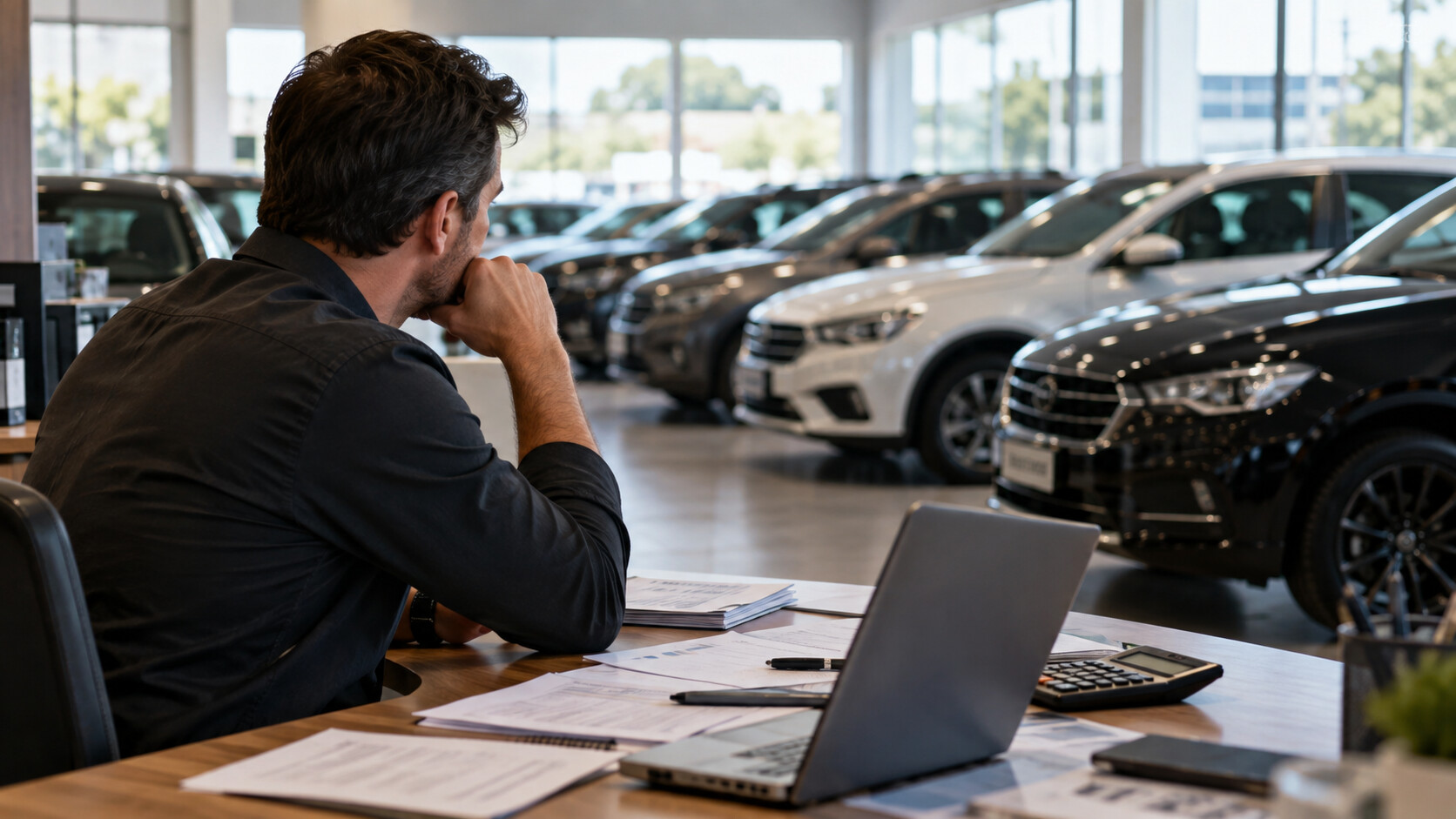 Carro parado no estoque custa quanto para uma revenda?