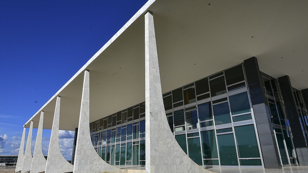 Fachada do prédio do Supremo Tribunal Federal em Brasília