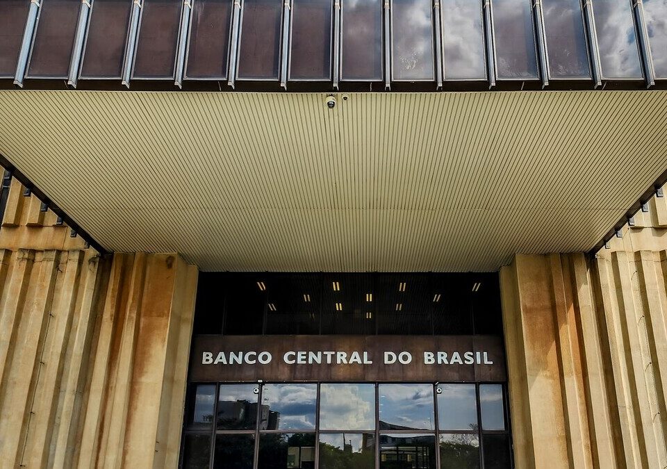 Fachada do edifício-sede do Banco Central do Brasil, em Brasília